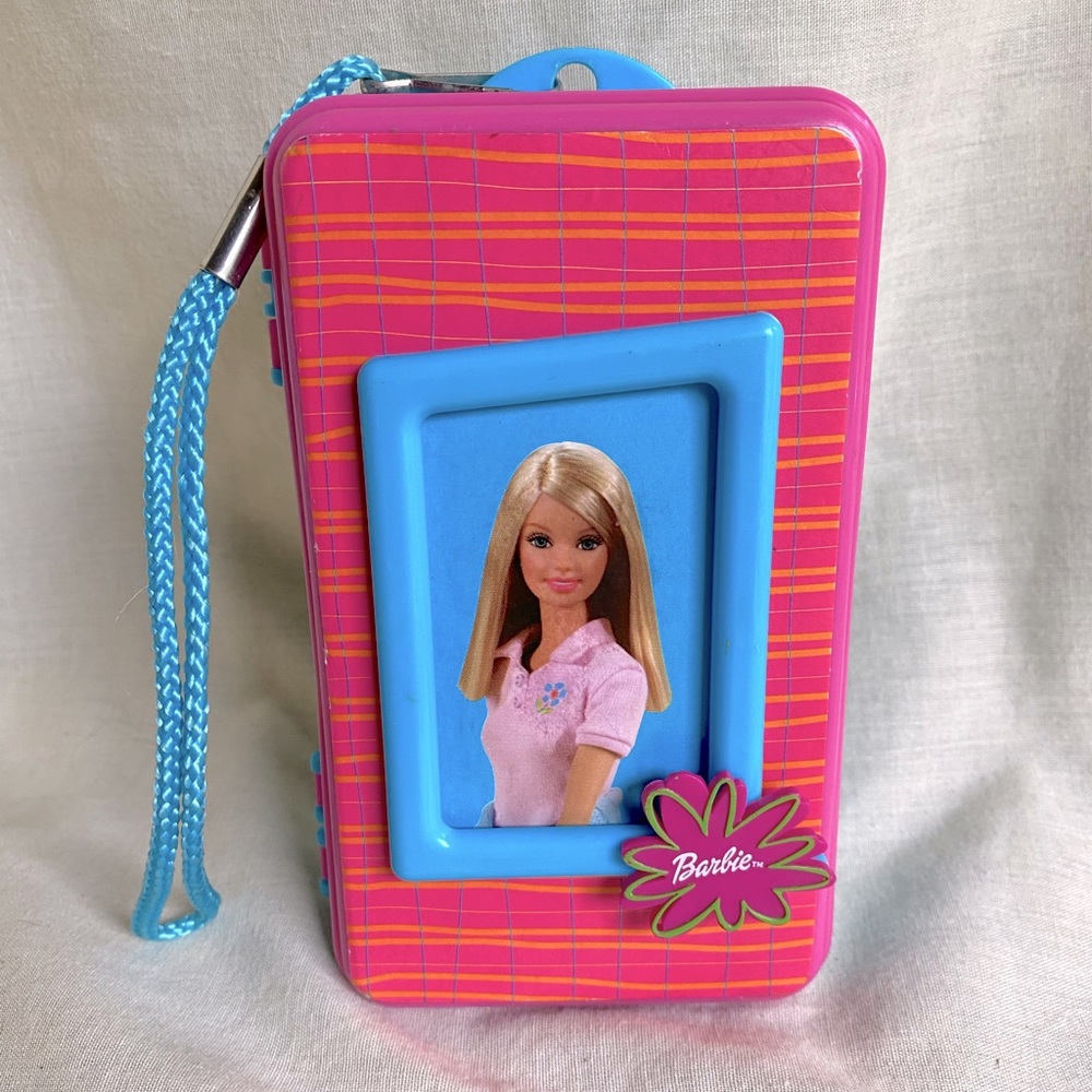 Vintage 2002 Barbie Shakespeare Mini Wristlet Tackle Box